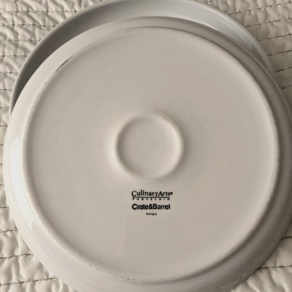 Crate and Barrel Culinary Arts Dinnerware